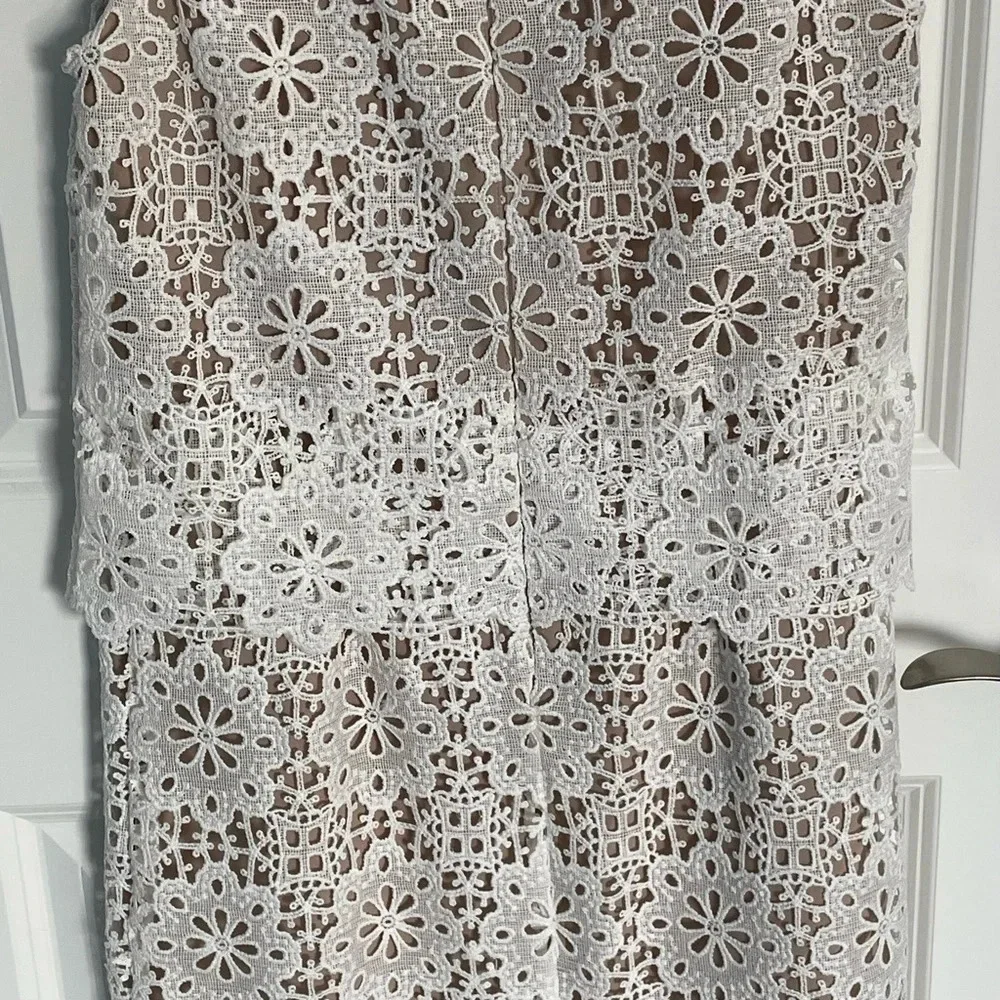New! Tommy Hilfiger layered lace sleeveless sheath Dress nwt 29056